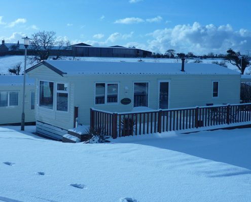 Holiday Home in the snow